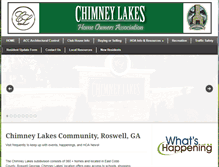 Tablet Screenshot of chimneylakes.org